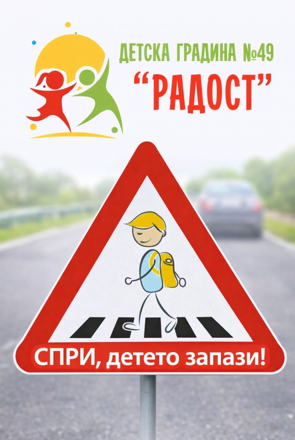 Да бъдем внимателни на пътя! - голяма снимка